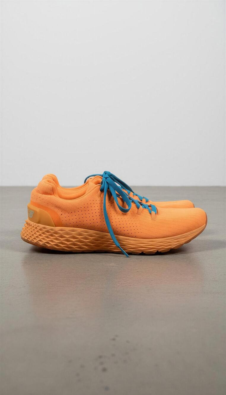 NOBULL Ripstop Runner Men's Running Training Shoes Neon Orange Size 9